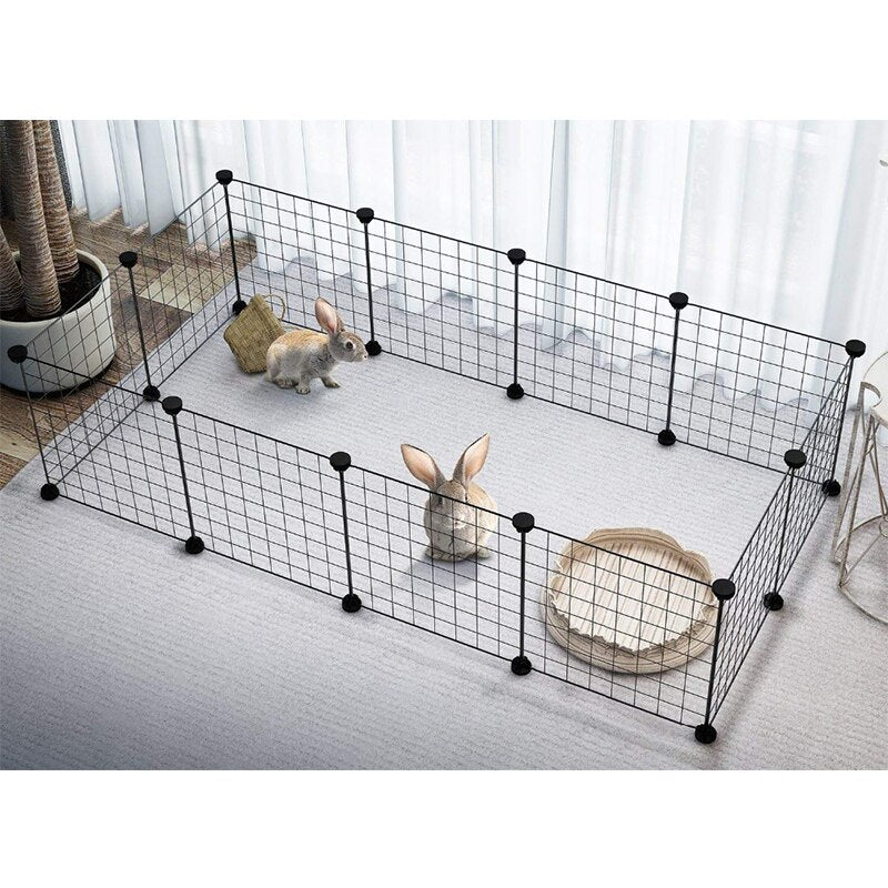 Pet-Gate-Fence Cage For Dog Cat Gate House Security Guard Enclosure