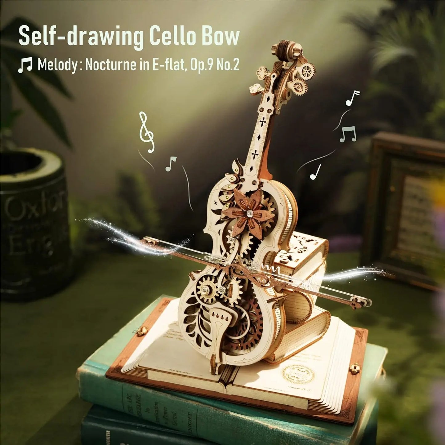 Robotime 1:5 Scale Cello Model Kit