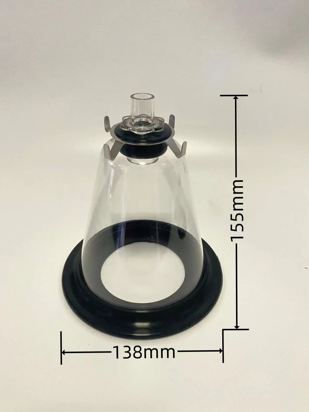 Dogs-Cats Transparency Manual Resuscitator Veterinary Anesthesia Oxygen Mask