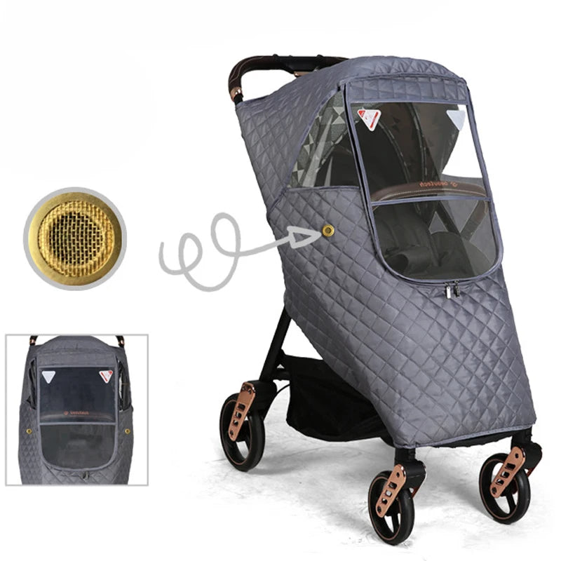 Universal Winter Thicken Sunshade Strollers