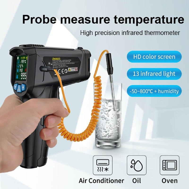 Non-contact Pyrometer Laser High Precision Temperature Meter