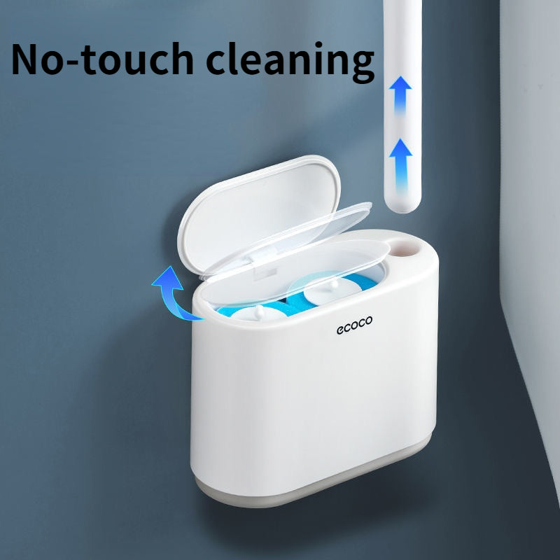 ECOCO Disposable Toilet Brush Household Cleaner