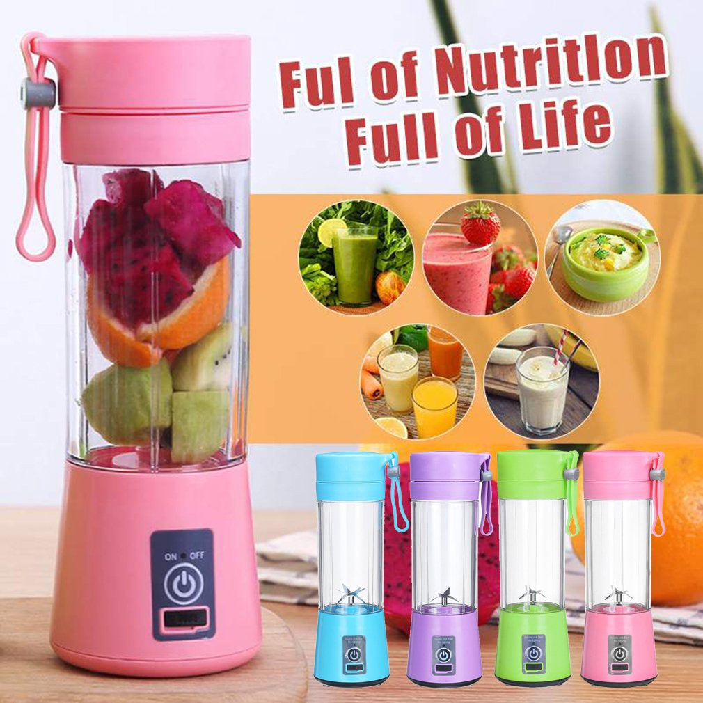 Portable Blender USB Mixer Electric Juicer Machine