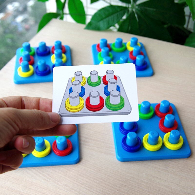 creative color matching Children's board game