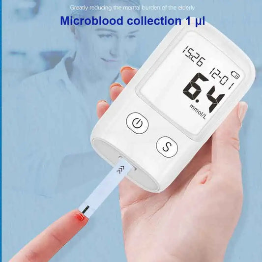 Blood Glucose Glucometer Sugar Test Strips Machine