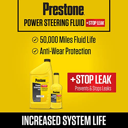 Prestone AS262 Power Steering Fluid with Stop Leak