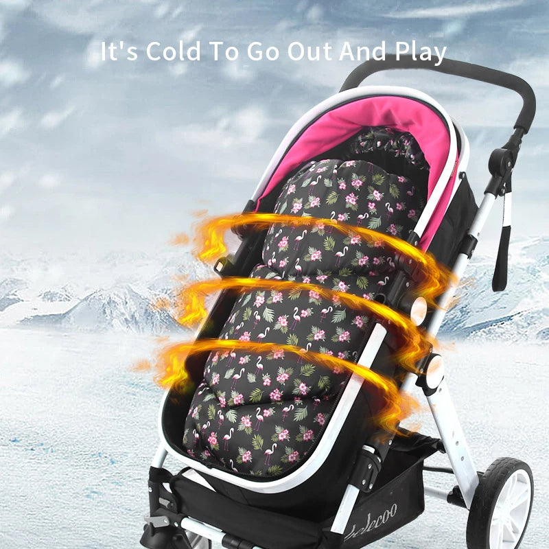 Windproof quilt warm multi-functional baby stroller