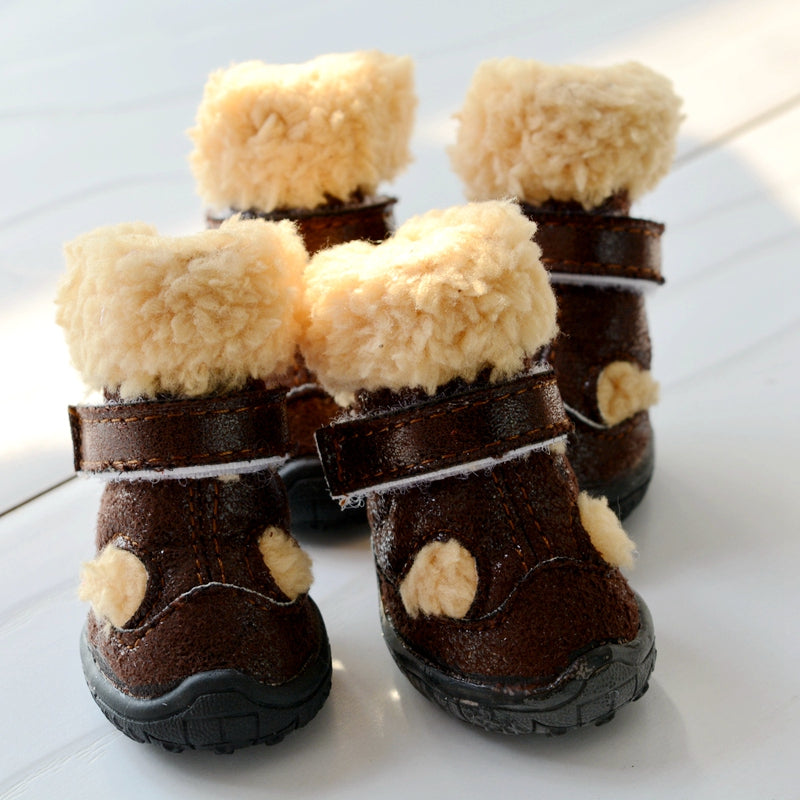 Snow Winter Season Shoes For Dogs