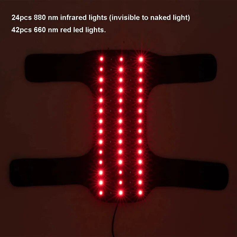 Knee Red Light  Pad LED Infrared Pain Relieve Therapy