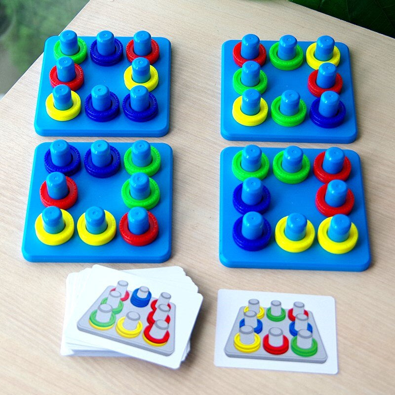 creative color matching Children's board game