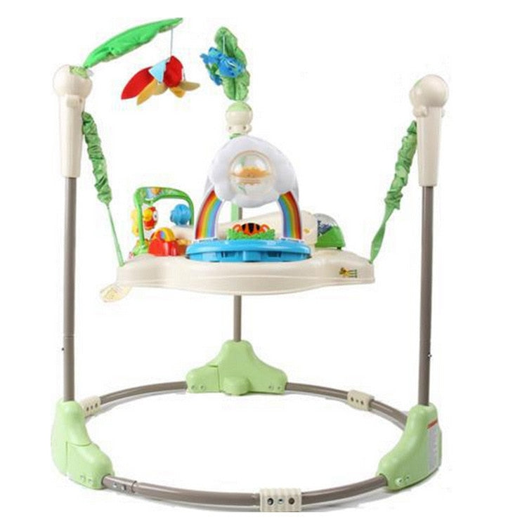 Free Rocking Chair Rainforest Jumperoo Music Baby Jumper Activity Center