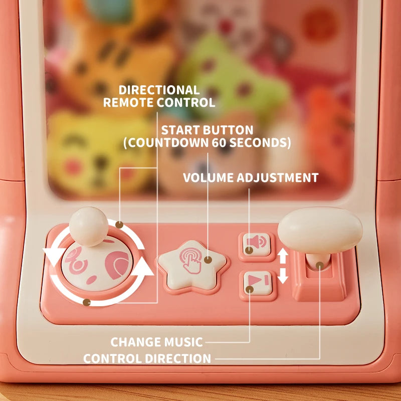 Doll Mini Claw Toy Boxing Machine