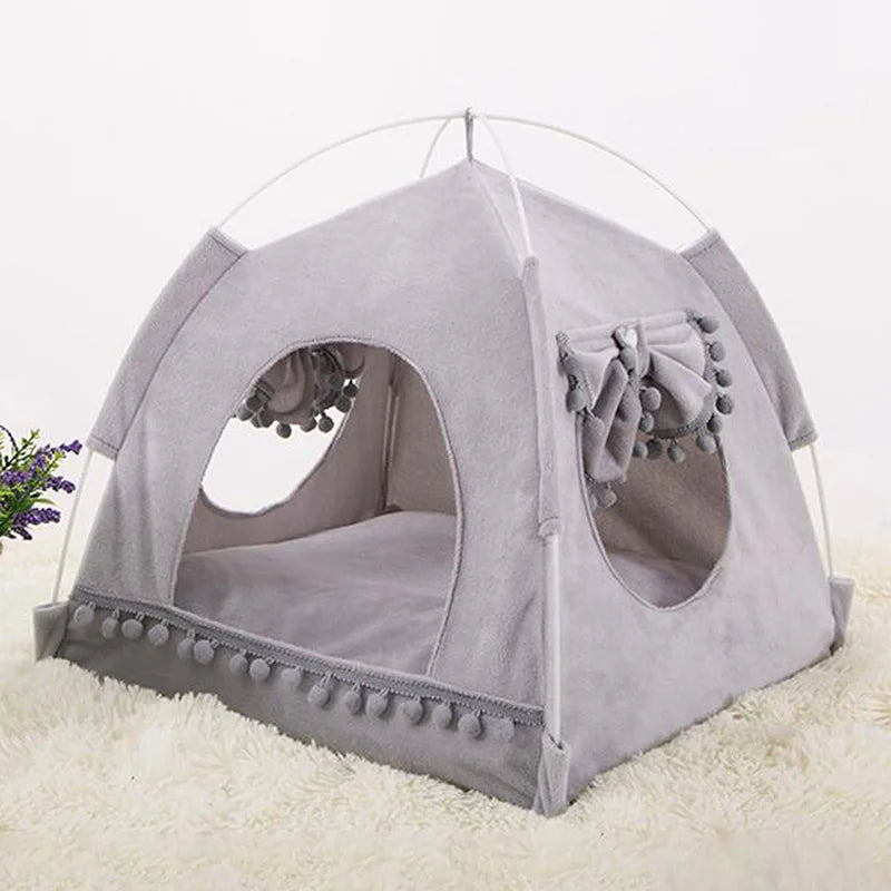 breathable Universal Indoor Teepee Pet Kennel