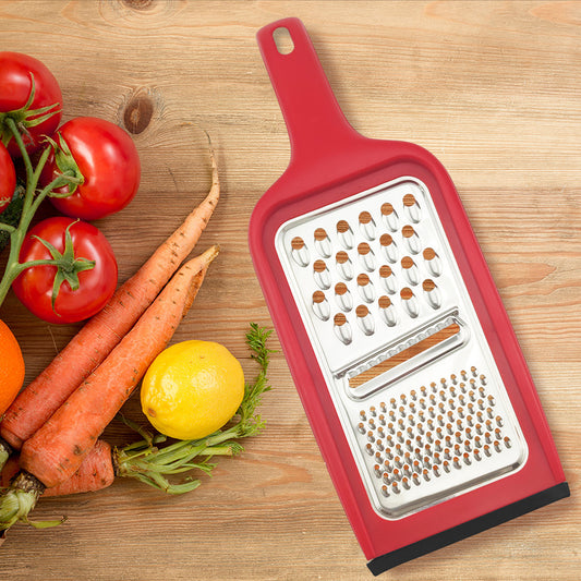 Kitchen Grater 3 in 1 Cheese Stainless Steel Blade Razor-Sharp