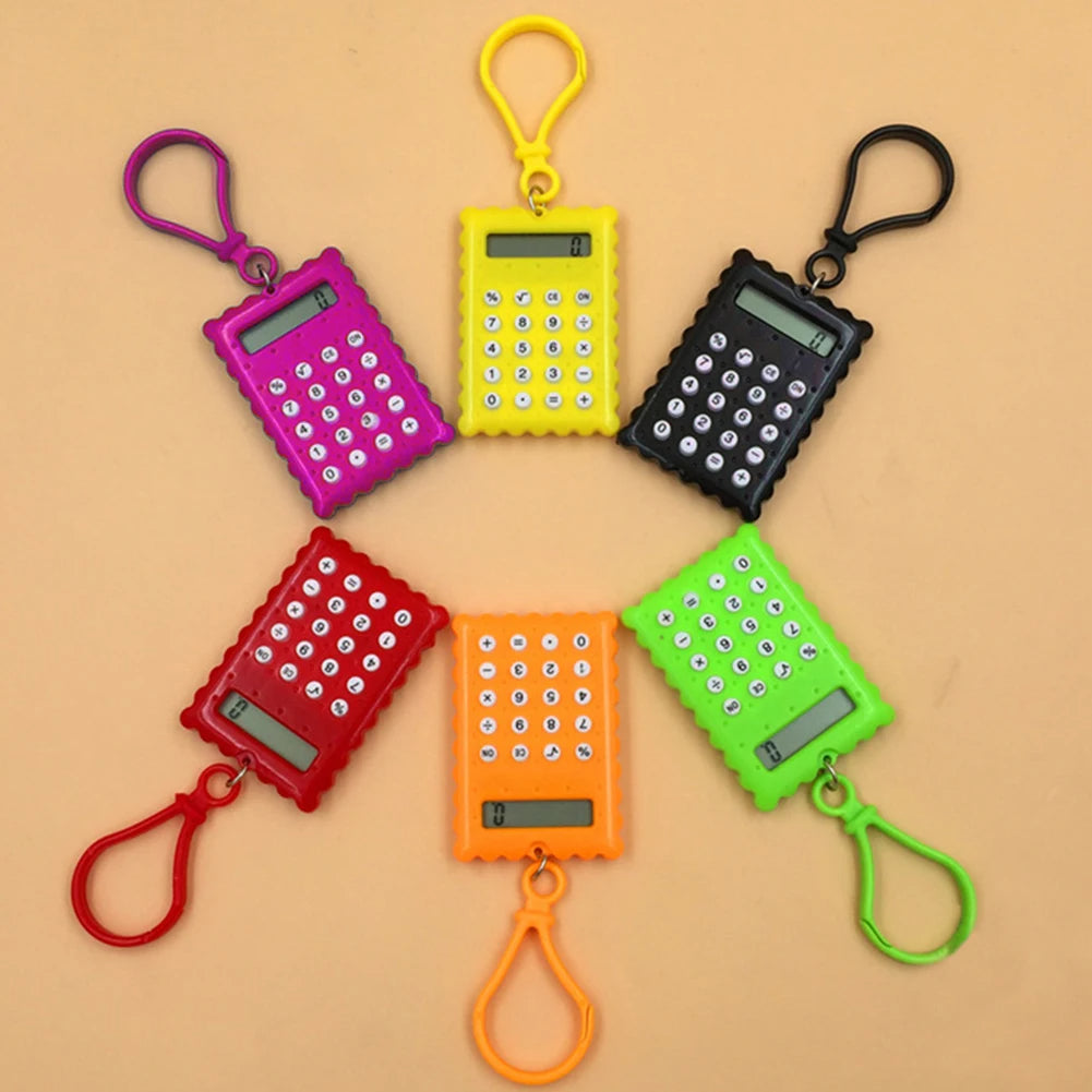 Cookie Shape Mini 8 Digits Electronic Calculator