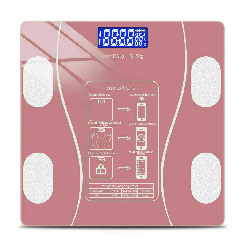 Digital LCD Weight Scale Body Bone Mass BMI Analyzer