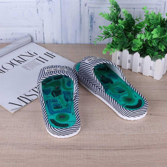 foot massage slippers magnetic acupuncture sandals for feet care