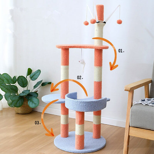 Four-layer Climbing Frame Couch Protector Cats  Furniture