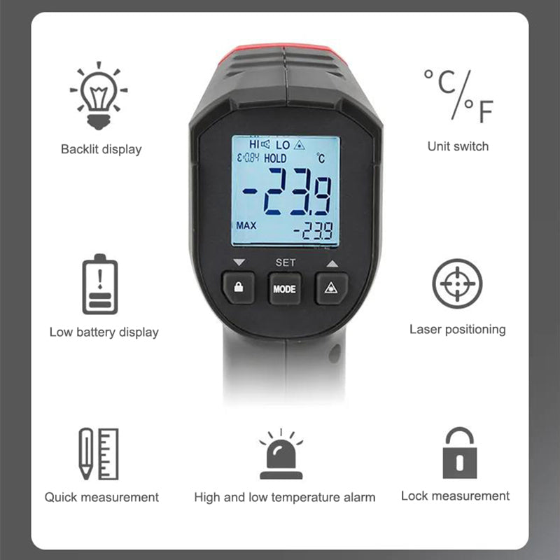 Digital Infrared Thermometer in health safety