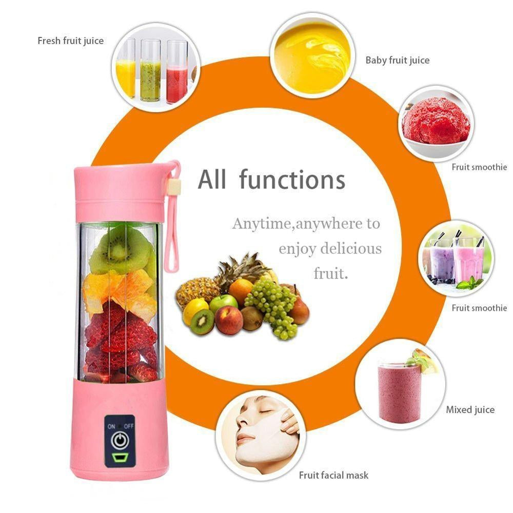 Portable Blender USB Mixer Electric Juicer Machine