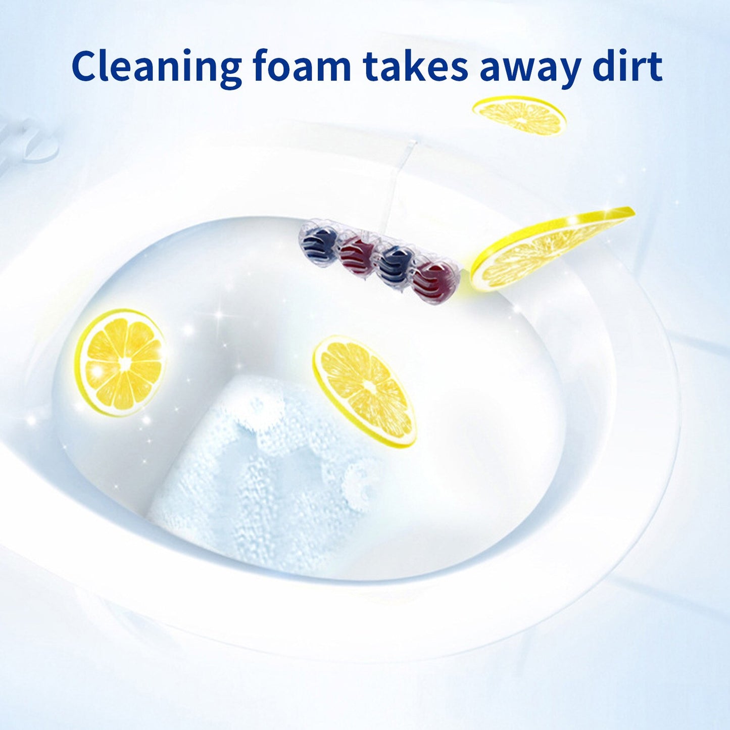 Automatic Toilet Cleaning Ball With 4 Scents Bathroom Cleaning Supplies