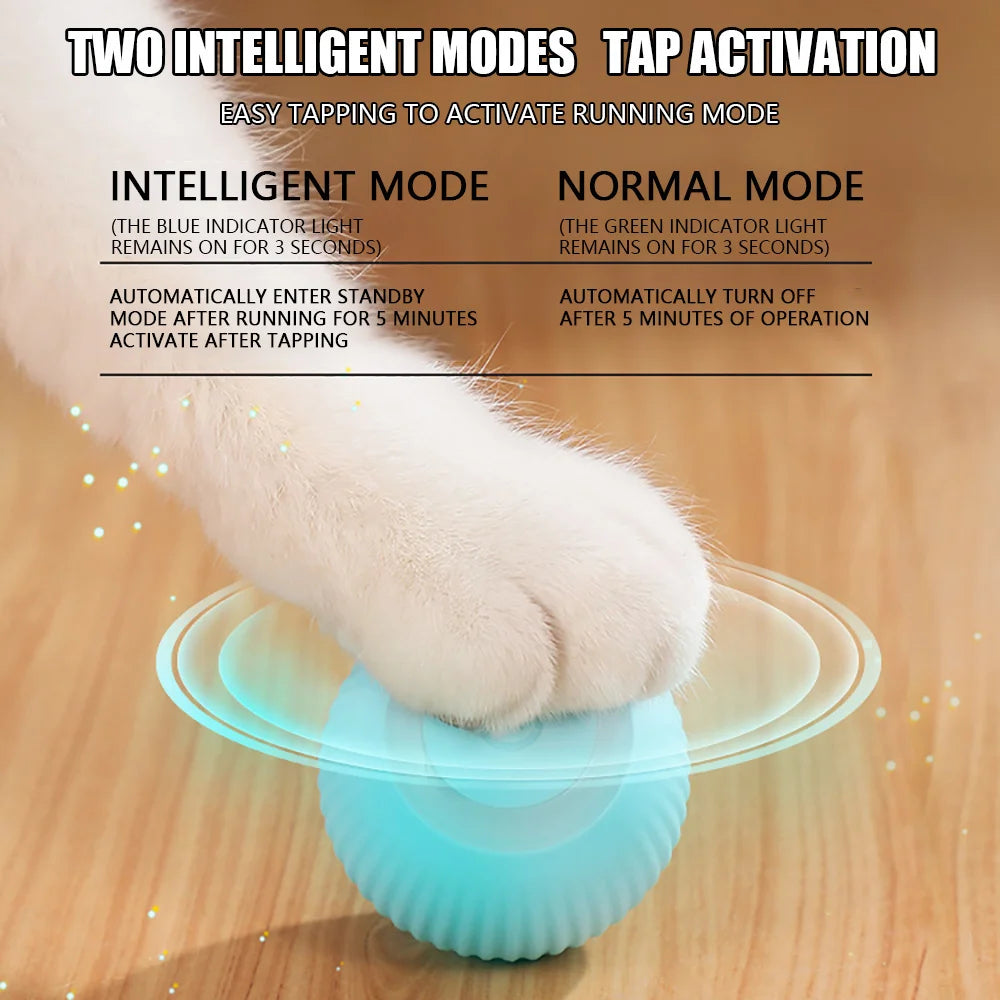 Engaging Self-Moving Cat Training Toy