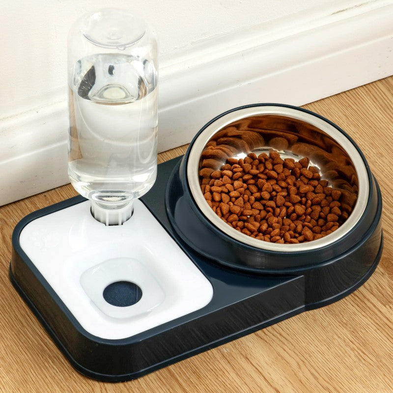 Automatic Feeder of Cats Anti-splash Drinker for Dog Cat Water Dispenser