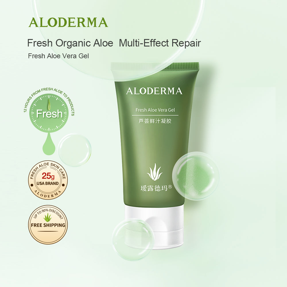 Aloderma Fresh Aloe Acne Removing Gel Oil Control Whitening Gel