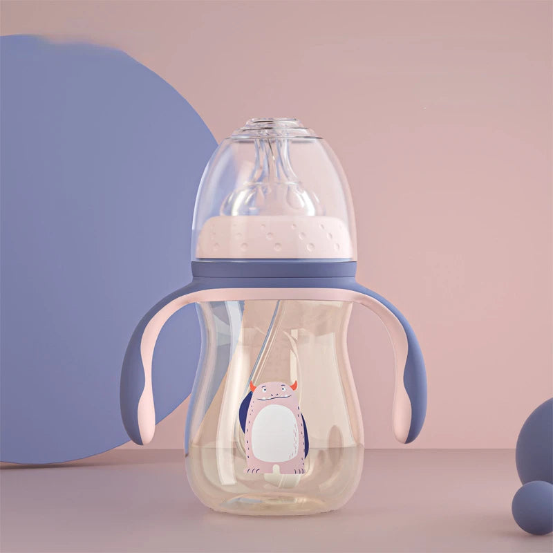 Baby kids Feeding Bottle for Children's Learning Drinking