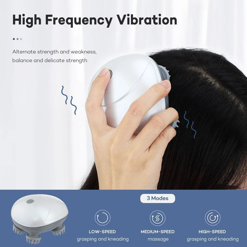 Electric Head Scalp Massager for Women & Men Health Care