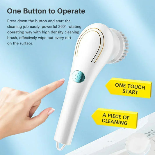 Electric Household Cleaning Brush