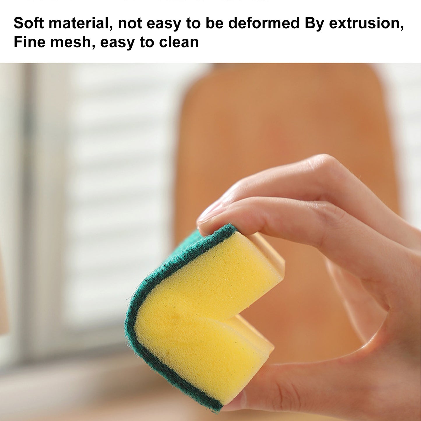 Heavy Duty Scrub Sponges For Washing Dishes And Cleaning