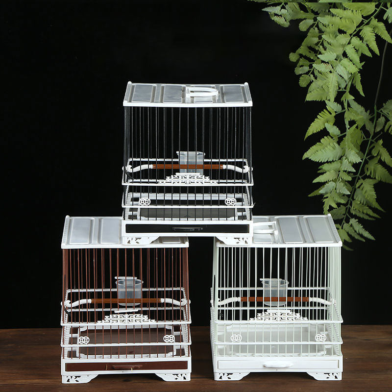 Portable Square  Cage Bird Supplies Pet Products