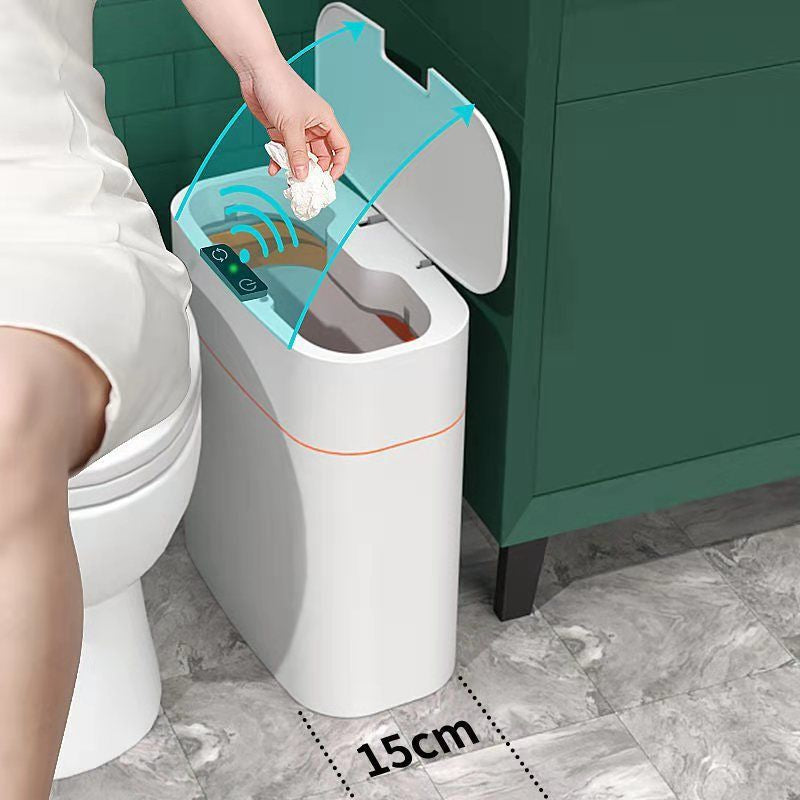 Intelligent induction trash can automatic household