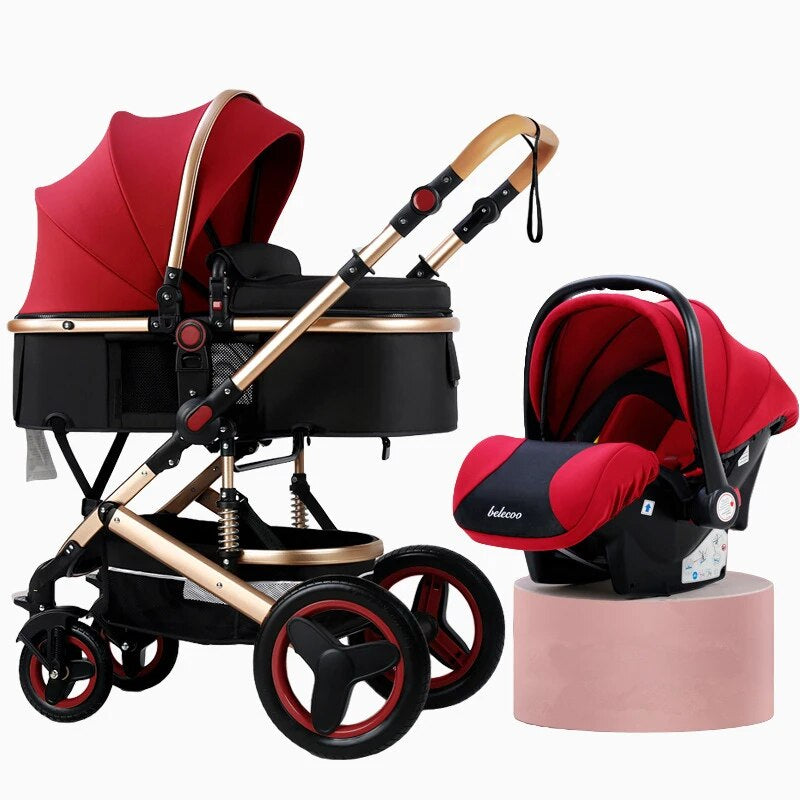 Newborn Baby Car Seat Trolley