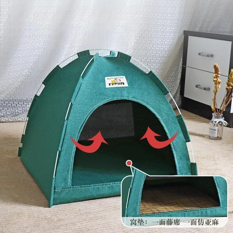 Pet Cat Tent Cave Hut Small Cat Sleep House