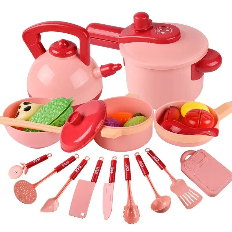 Simulation Cooking Tableware Play House Kitchen Toys