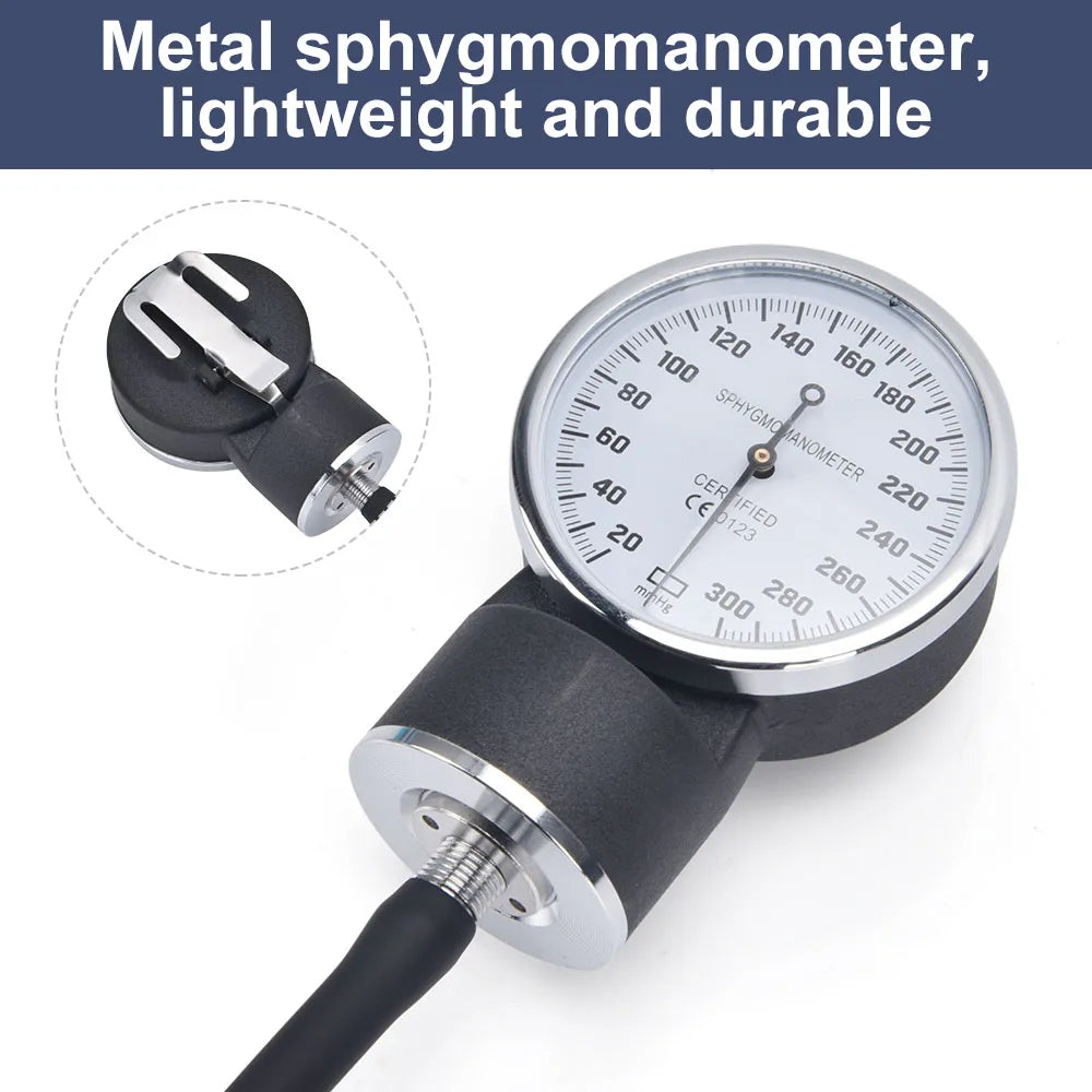 Manual Blood Pressure Monitor BP Upper Arm Sphygmomanometer