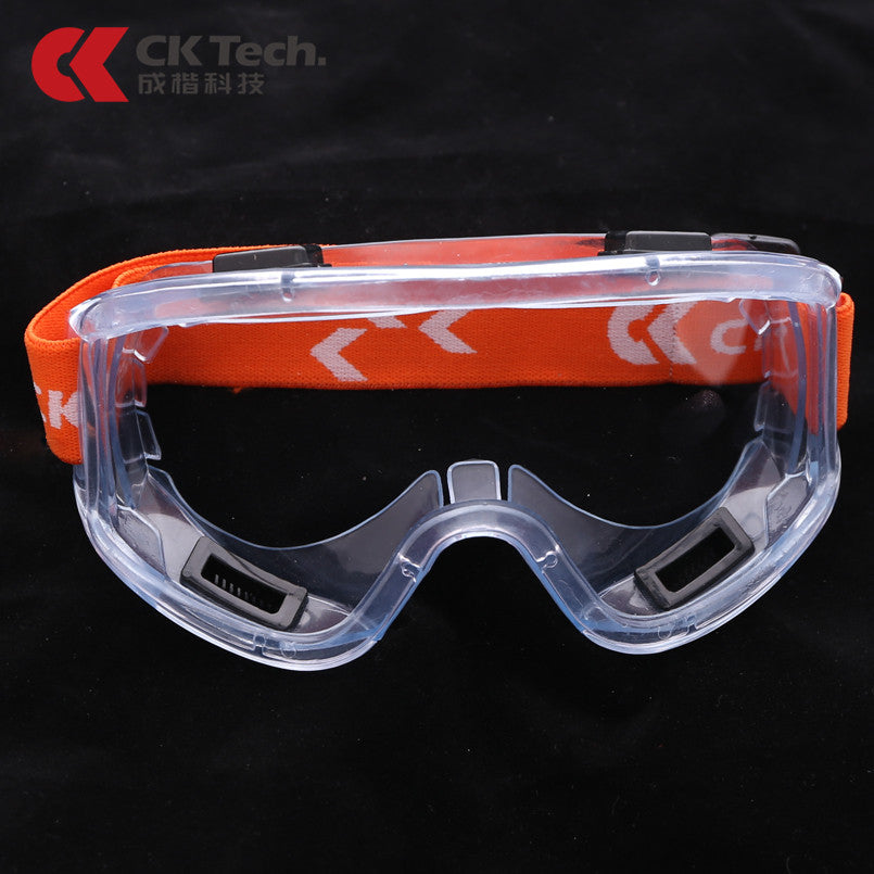 chemical vision large  safety goggles in eye care