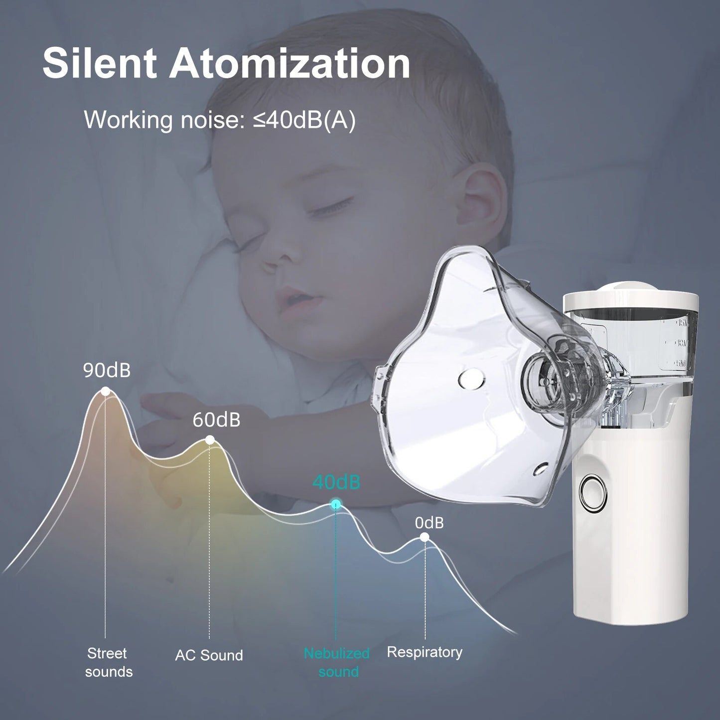 New rechargeable Portable atomizer steaming device