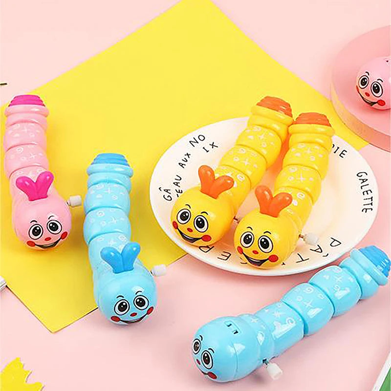 Cute Cartoon Caterpillar Clockwork Toys