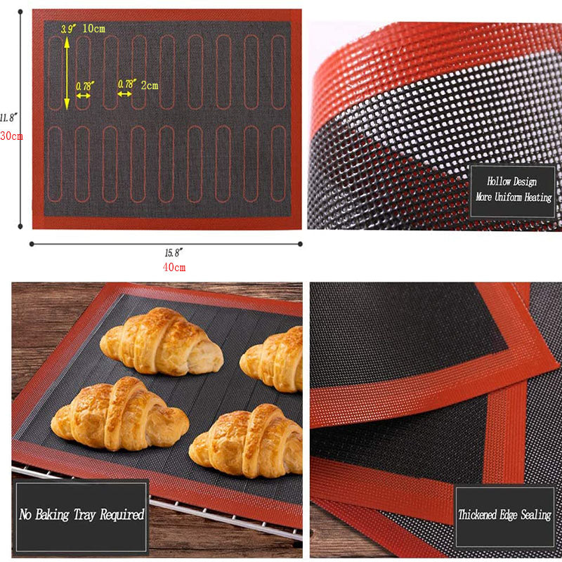 Reusable Silicone Baking Mat Sheet for Oven Heat Resistant