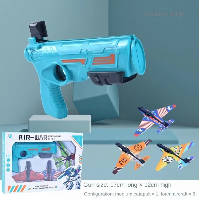 Children's Toy Ejection Aircraft Shooting Game