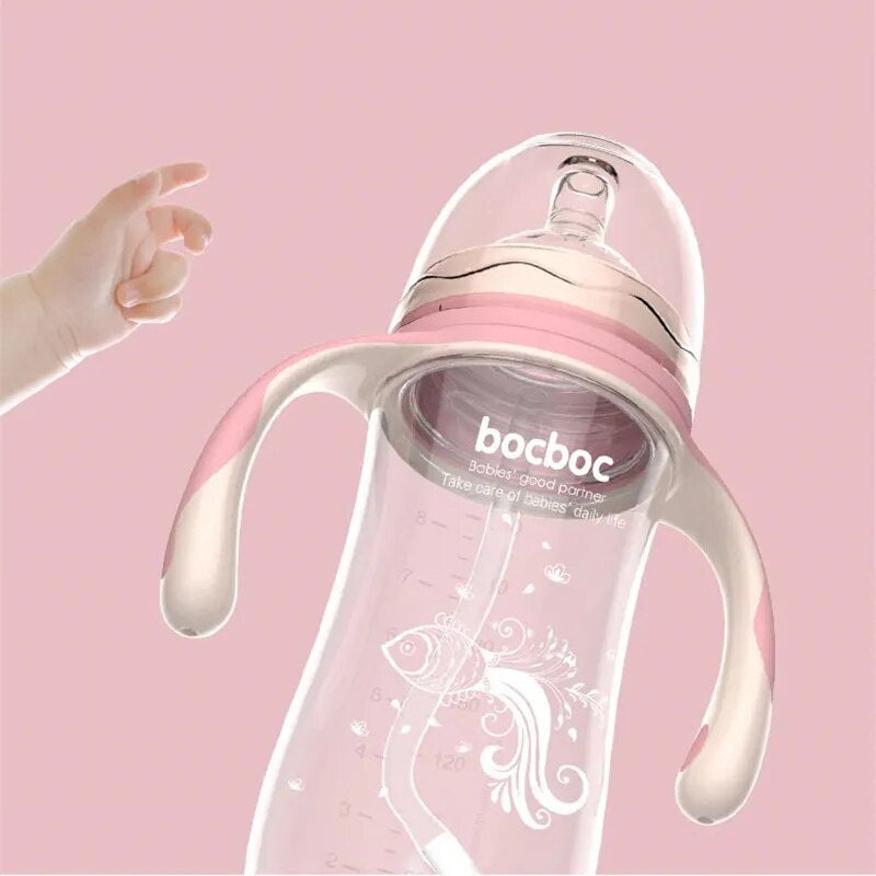 Baby kids Feeding Bottle for Children's Learning Drinking