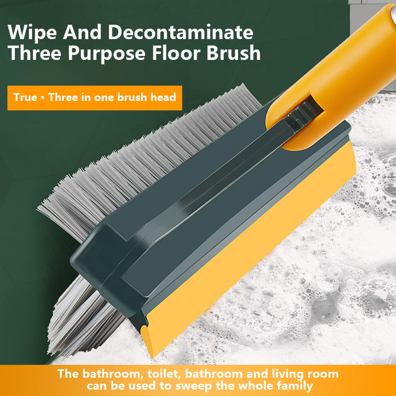 Cleaning Brush 3 in 1 Long Handle Removable Cleaner