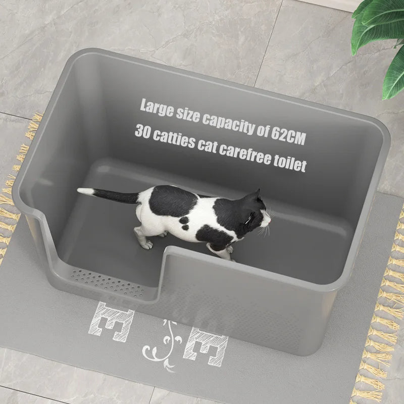 Totally Closed Litter Box Cat Toilet