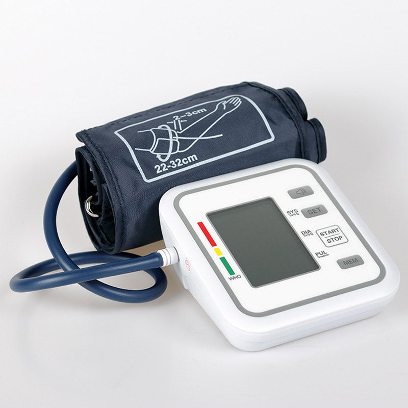 Automatic LCD Screen Phygmomanometer for Blood Pressure Monitor at home