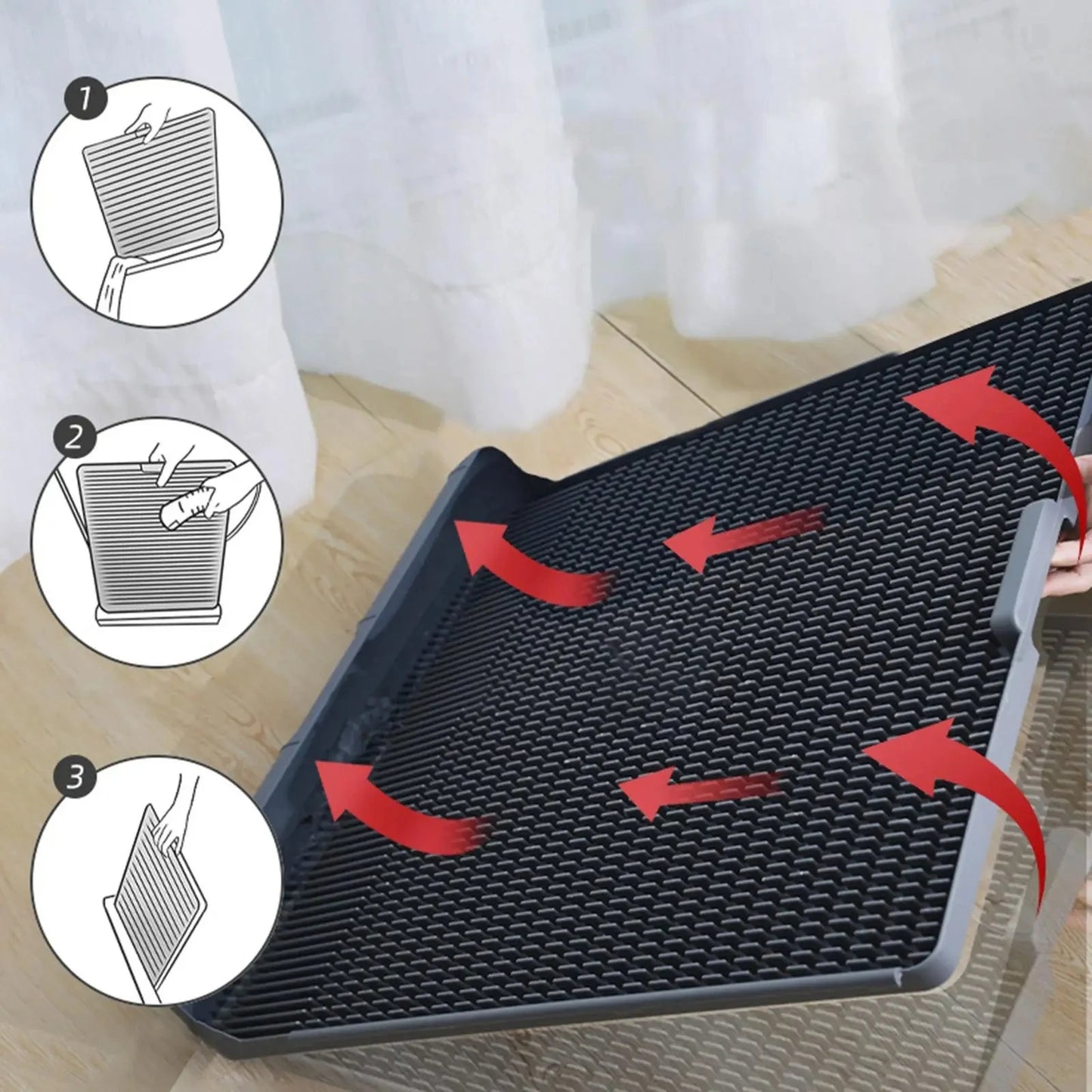 Reusable Tear-proof Keep Paws Pet Training Toilet Pad