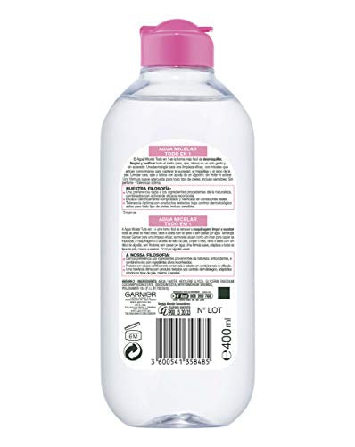 Garnier SkinActive Micellar Water for All Skin Types, Facial Cleanser