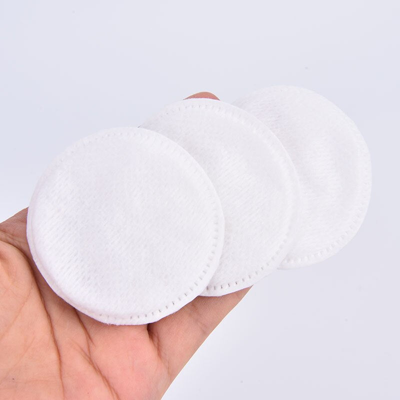 100PCS Cotton Pads Round 100% Cotton Simply Soft Make Up Nail Polish Remover